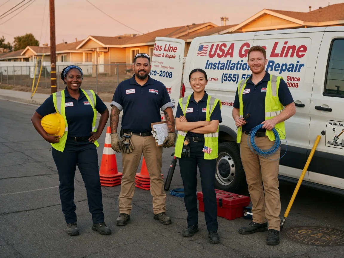 Gas Line Installation company in Biddle, MT